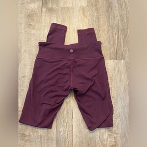 Purple lululemon leggings